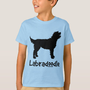 Labradoodle w/ Cool Text (in black) T-Shirt