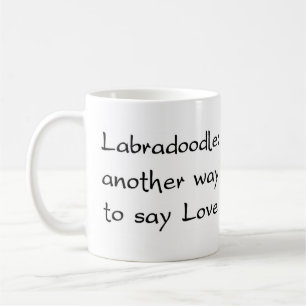labradoodle way coffee mug