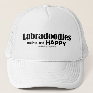 Labradoodles Make Me Happy Trucker Hat