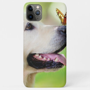 Labrador And Butterfly Throw Pillow Case-Mate iPhone Case