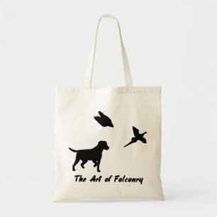 Labrador and Falconry Tote Bag