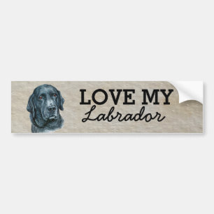 Labrador Bumper Sticker