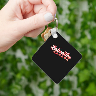 Labrador Canada Dog Lover Key Ring