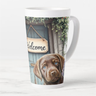 Labrador Ceramic Latte Mug