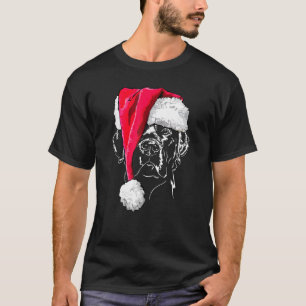 Labrador Christmas Dog Tee Hund