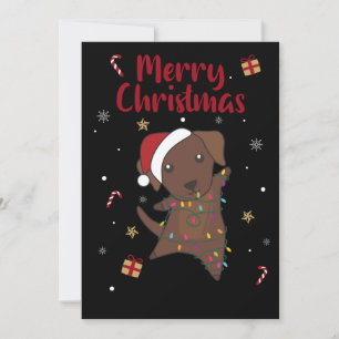 Labrador Christmas Snow Winter Animals Dogs Holiday Card