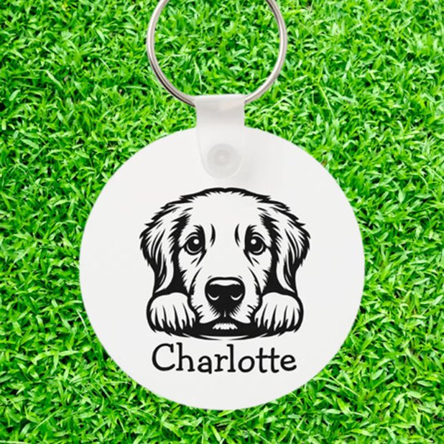 Labrador Custom Club Theme keychain (Celebrate your love for Labradors with a personalized Labrador Custom Club Theme keychain)
