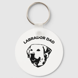 Labrador Dad   Key Ring