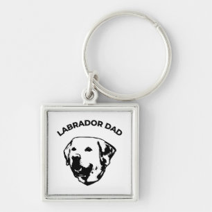 Labrador Dad Key Ring