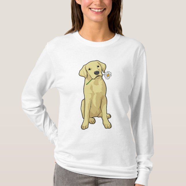 Labrador Daisy T-Shirt (Front)