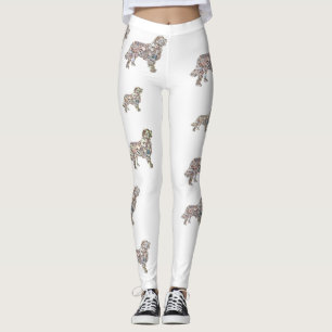 Labrador Dog Art Custom Leggings