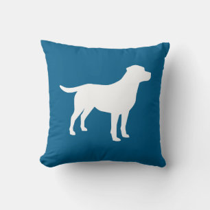 Labrador Dog Baby Shower Blue Boy Lab Cushion