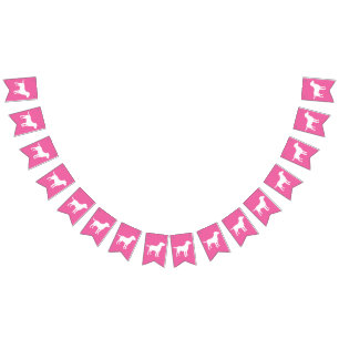 Labrador Dog Baby Shower Bunting