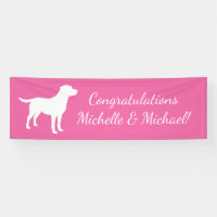 Labrador Dog Baby Shower Girl Lab Pink