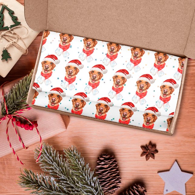 Labrador Dog Breed Christmas Tissue Paper (Creator Uploaded)