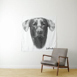Labrador Dog charming Tapestry