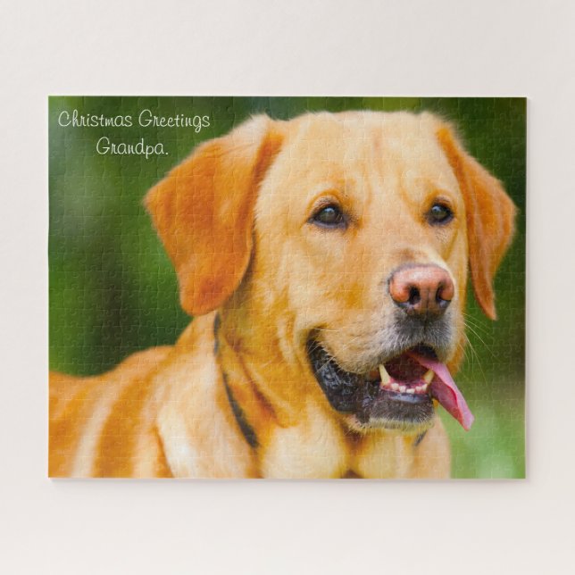 Labrador Dog. Jigsaw Puzzle (Horizontal)