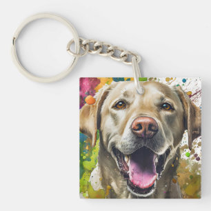 Labrador Dog Key Ring