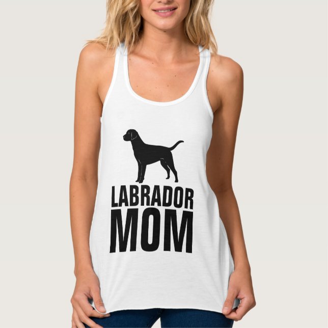 LABRADOR DOG MOM t-shirtS (Front)