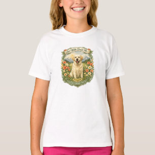 Labrador Dog Mum Shirt Love Walks Beside Me
