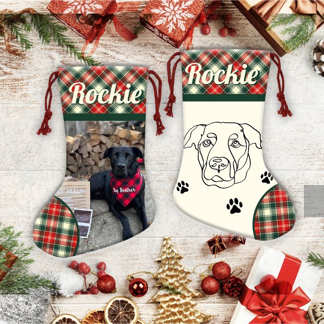 Labrador Dog Personalised Christmas  Small Christmas Stocking (Creator Uploaded)