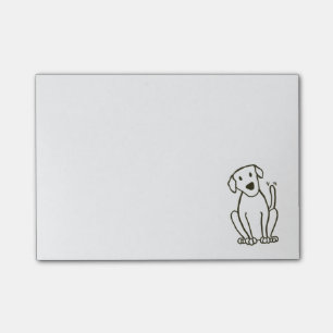 Labrador Dog Post-It Notes
