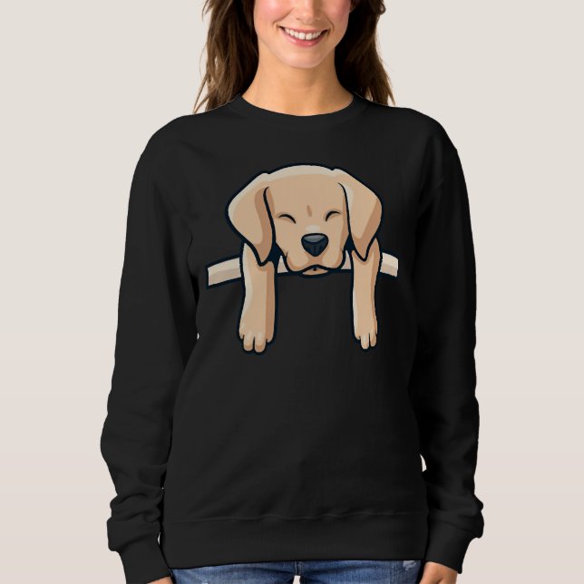 Labrador Dog Puppy Sweatshirt (Front)