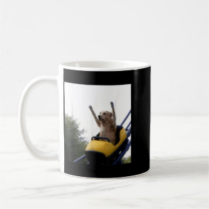 Labrador Dog Roller Coaster Funny Meme Coffee Mug
