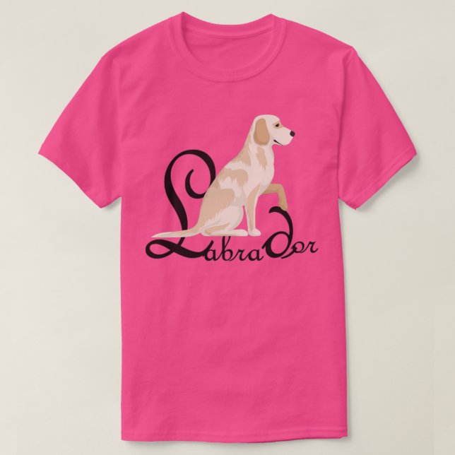 Labrador Dog T-Shirt (Design Front)