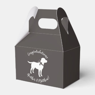 Labrador Dog Theme Baby Shower Gender Neutral Favour Box