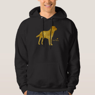Labrador Dogs Lab Mom Gold Cute Labrador Owner Dog Hoodie
