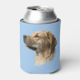 Labrador Face Can Cooler