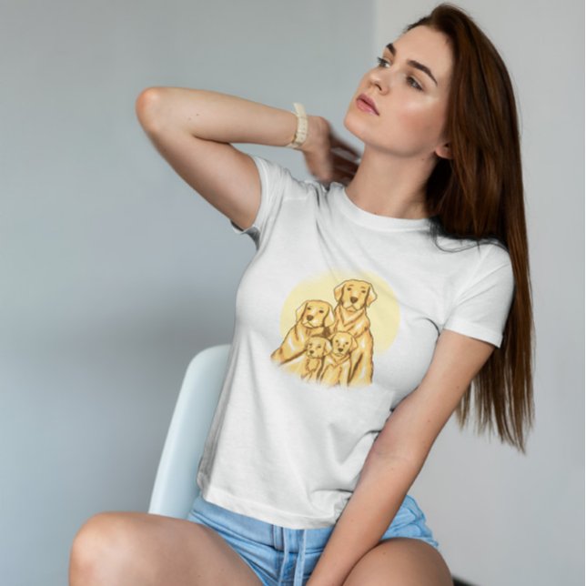 Labrador Family T-Shirt (Creator Uploaded)