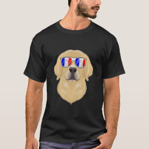 Labrador France Sunglasses I French Flag T-Shirt