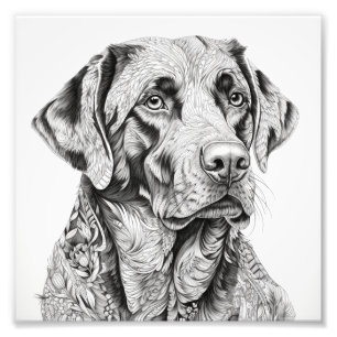 Labrador Gift Card Photo Print