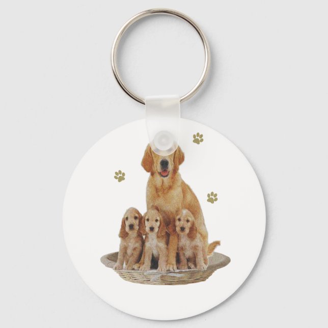 Labrador gifts key ring (Front)