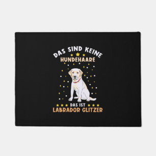 Labrador Glitter Doormat
