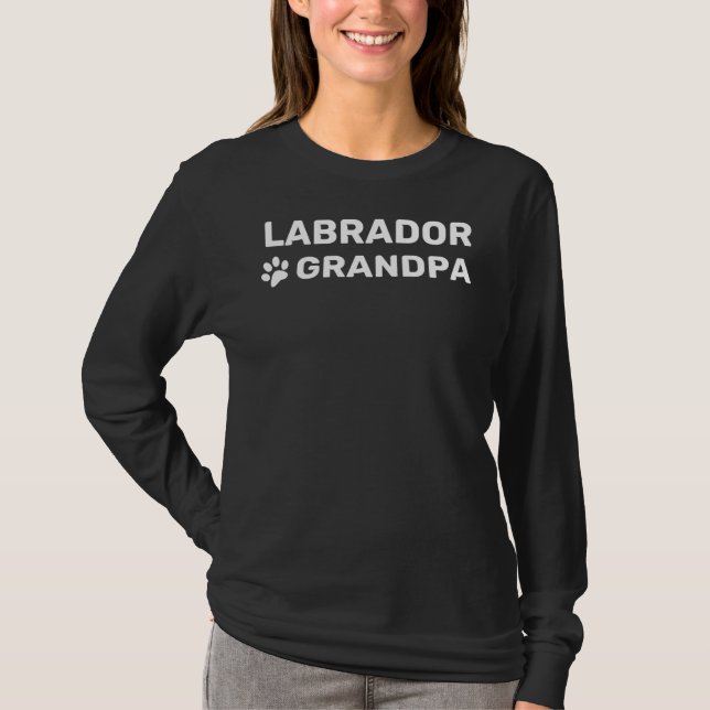 Labrador Grandpa T-Shirt (Front)