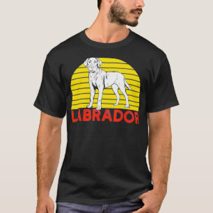 Labrador Graphic White  T-Shirt