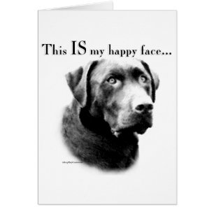Labrador Happy Face