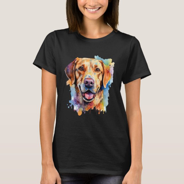 Labrador - Labrador Art T-Shirt (Front)