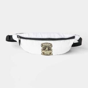 Labrador Lady Dog Crown Shield_1 Bum Bags