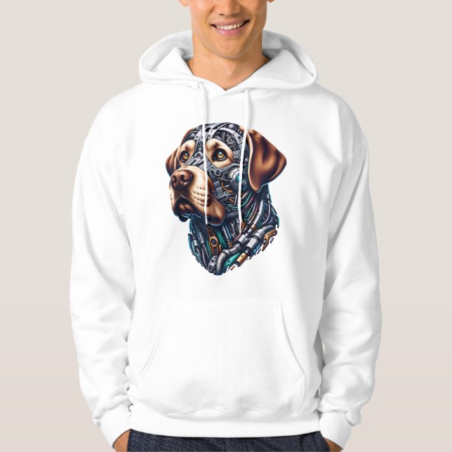 Labrador Lover Android Inspired Art Hoodie (Front)
