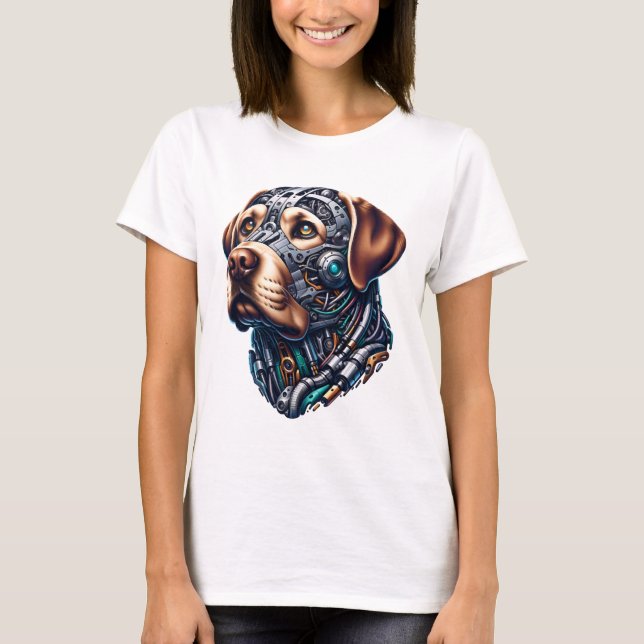 Labrador Lover Android Inspired Art T-Shirt (Front)