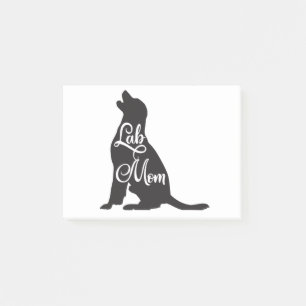 Labrador Mama Funny Dog Mum - Lab dog Post-it Notes