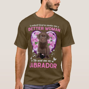 Labrador Mama Mum Dog Lover Owner Happy Mother's D T-Shirt