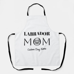Labrador MOM Birthday Gift For Mom, Dog Mom Apron