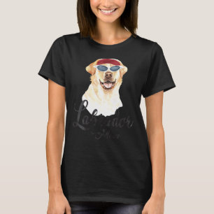Labrador Mom White Labrador Mom Labrador Gif Birth T-Shirt
