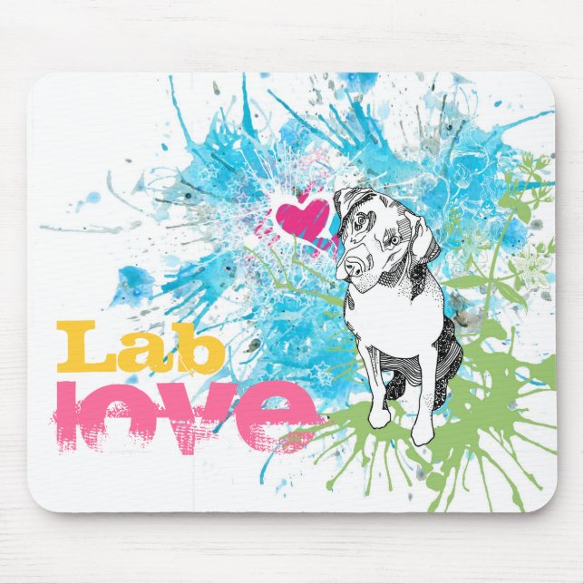 Labrador Mouse Pad (Front)