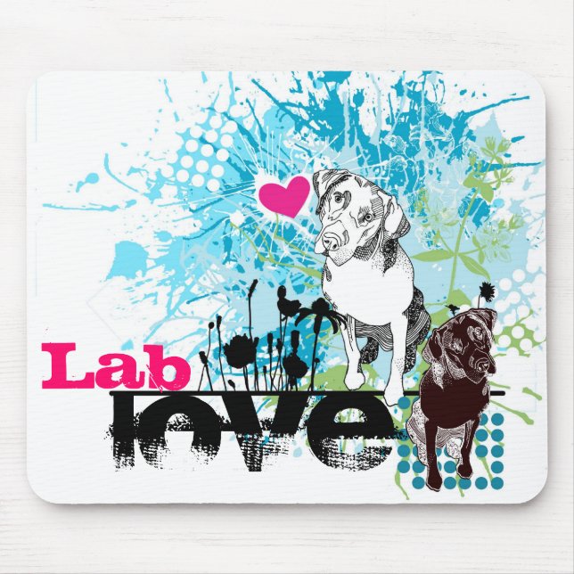 Labrador Mouse Pad (Front)